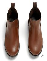 %neue Chelsea Boots Luxe Smart Kastanienbraun Gr. 36