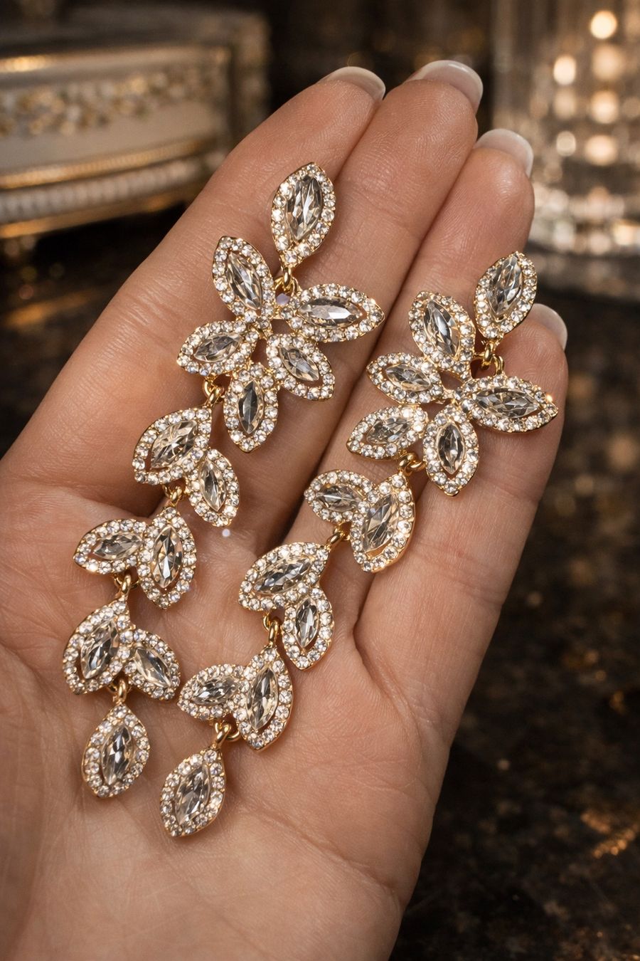 Ohrringe & -stecker: Boucles d'oreilles Luxe Zircons – Neu und originalverpackt aus St-Maurice von Sandrinette123 1
