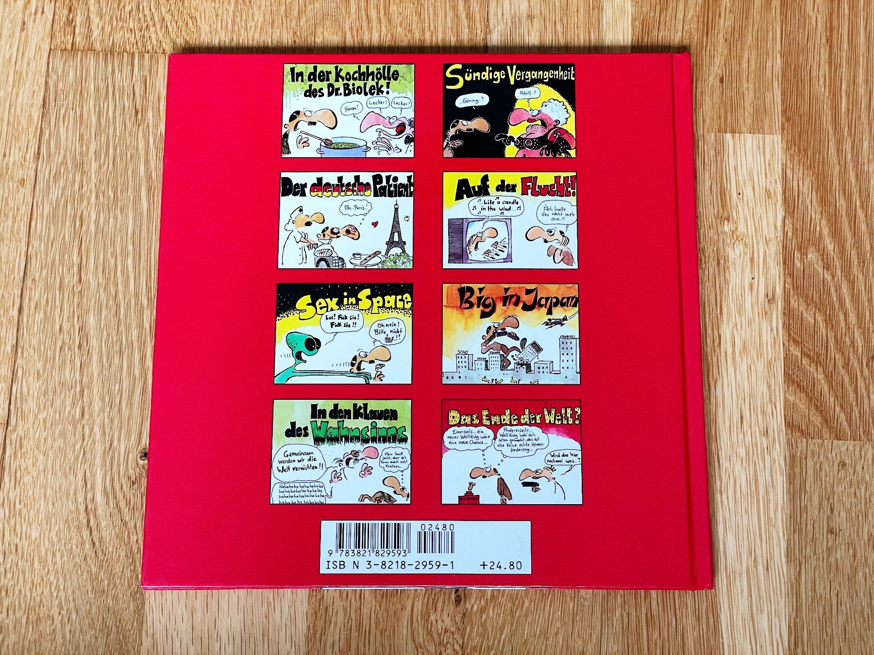 Fumetti: Walter Moers, Adolf: Äch bin wieder da! – Usato da Adliswil venduto da Ch_Mei 2