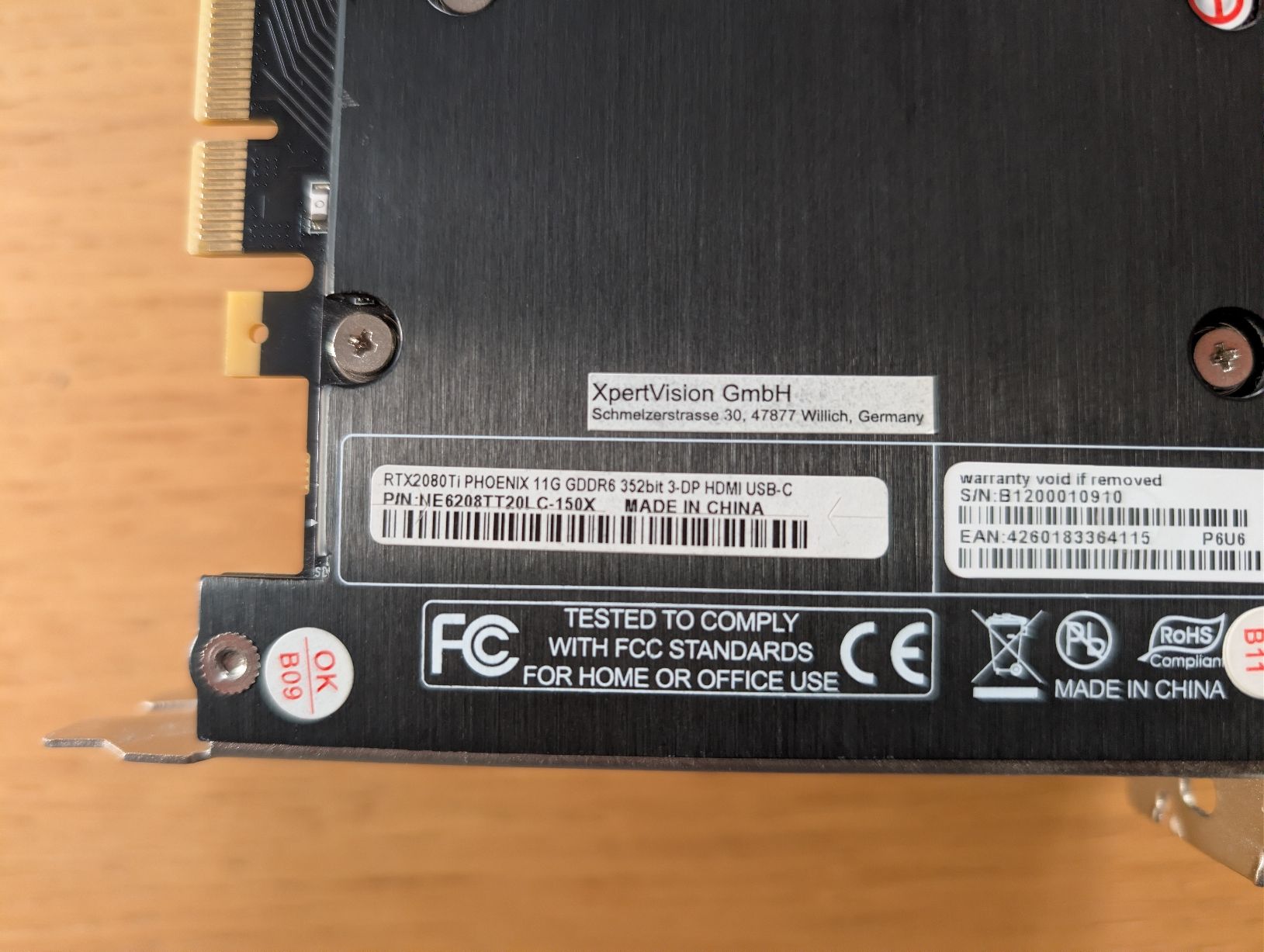 Gainward Schede grafiche: RTX 2080 Ti Gainward Phoenix – Usato da Tann venduto da Baldig90 3