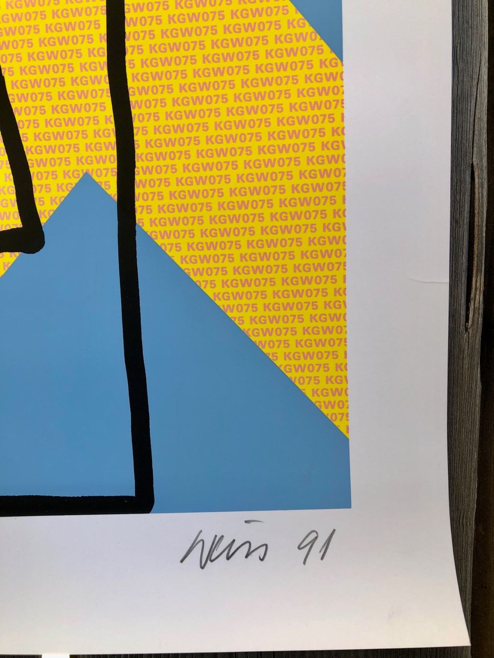 Foto & Immagini: Kunstdruck  von Walter Weiss 1991/ Winterthur – Usato da Winterthur venduto da Barunggeli 2
