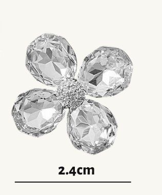 Orecchini pendenti & Orecchini a lobo: Crystal Blume, Ohrstecker – Nuovo e nell'imballaggio originale da Bottenwil venduto da anh_5brz 1
