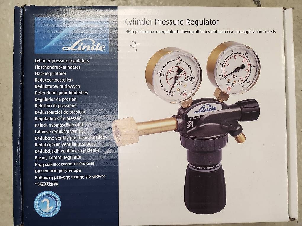 Löten & Schweissen: Linde Druckminderer N2 Stickstoff – Neu und originalverpackt aus Luzern von dino35 2