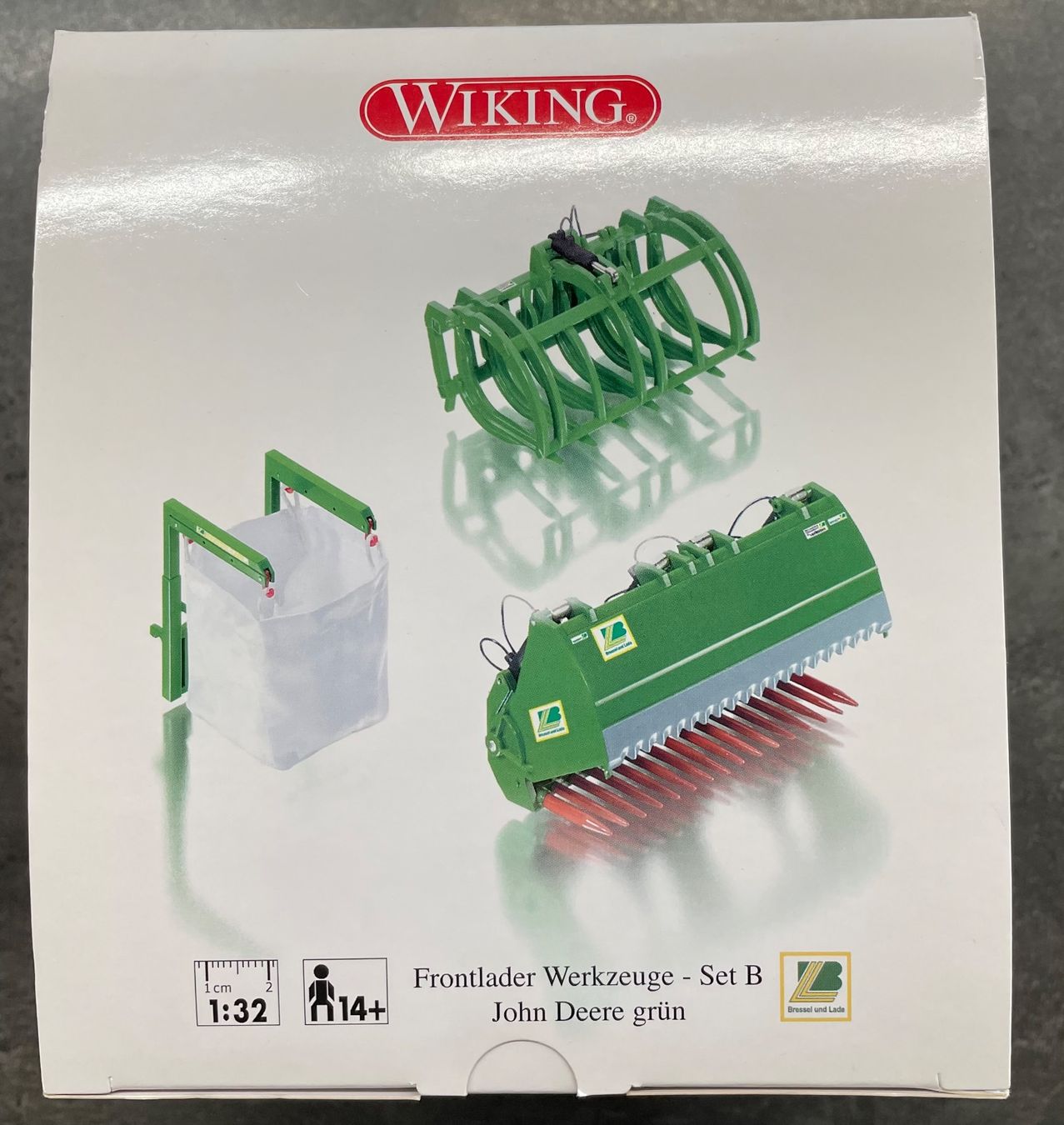 Wiking Kit di modellismo & Modellini statici: Wiking 077382 "Frontlader Werkzeuge" – Nuovo e nell'imballaggio originale da Sursee venduto da Toni-SpielSursee 1