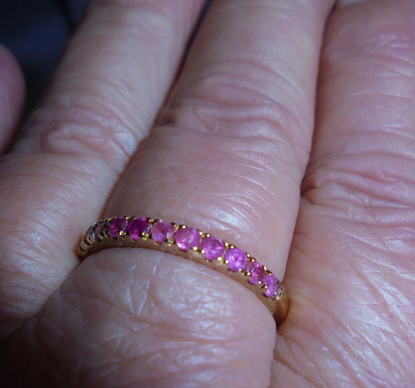 Ringe: Echtschmuck: Madagaskar-Rubin-Silberring, vergoldet / 56 – Neu (gemäss Beschreibung) aus Zuchwil von maumauchi 5