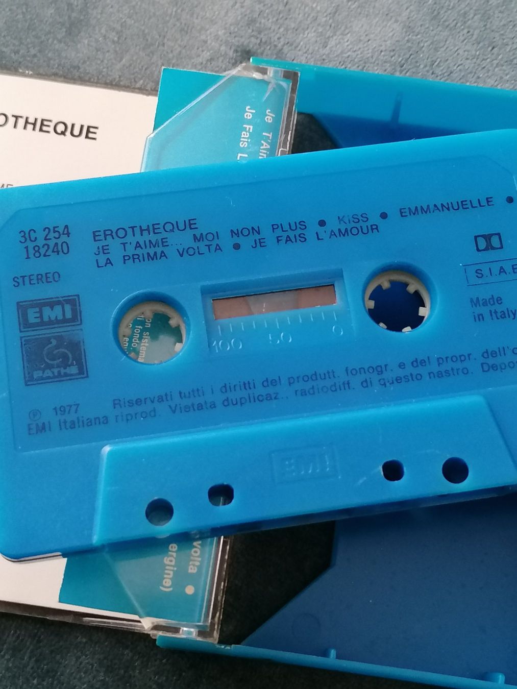 Musicassette: MC Kassette Erotheque - 1977 Selten – Usato da Basel venduto da vintagecollector 1