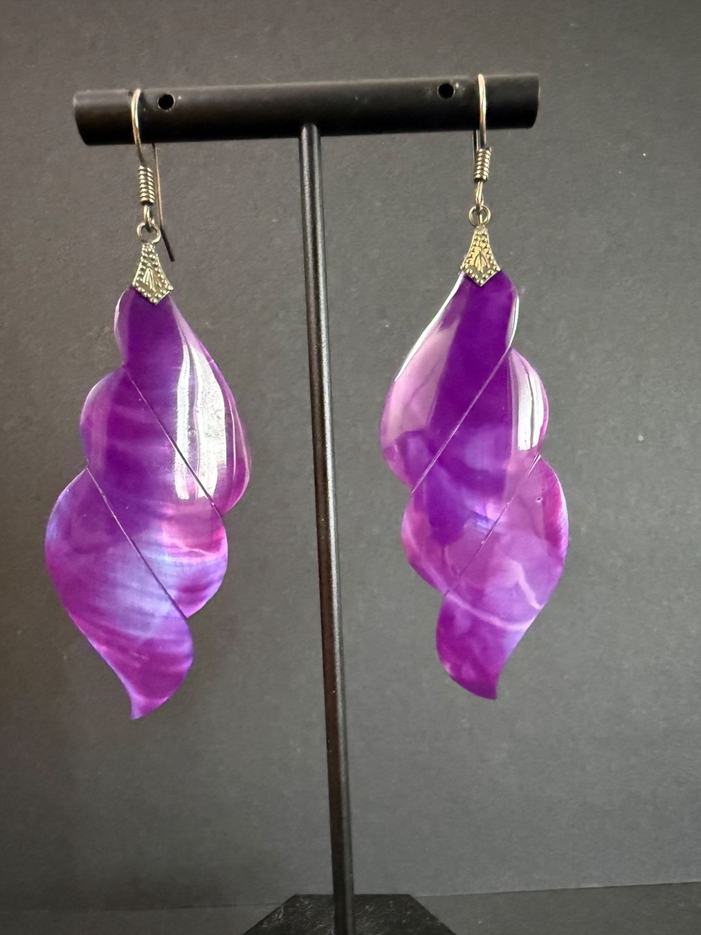 Boucles d'oreille: Perlmutt Ohrringe – D'occasion à Spiegel b. Bern par Rogger72 1