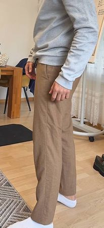 Hugo Boss Winter Tech Flannel Hose Beige