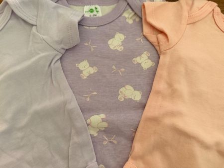 Body-Set-Strampler-Motive- Kurzarm-60% Cotton Gr.56-62