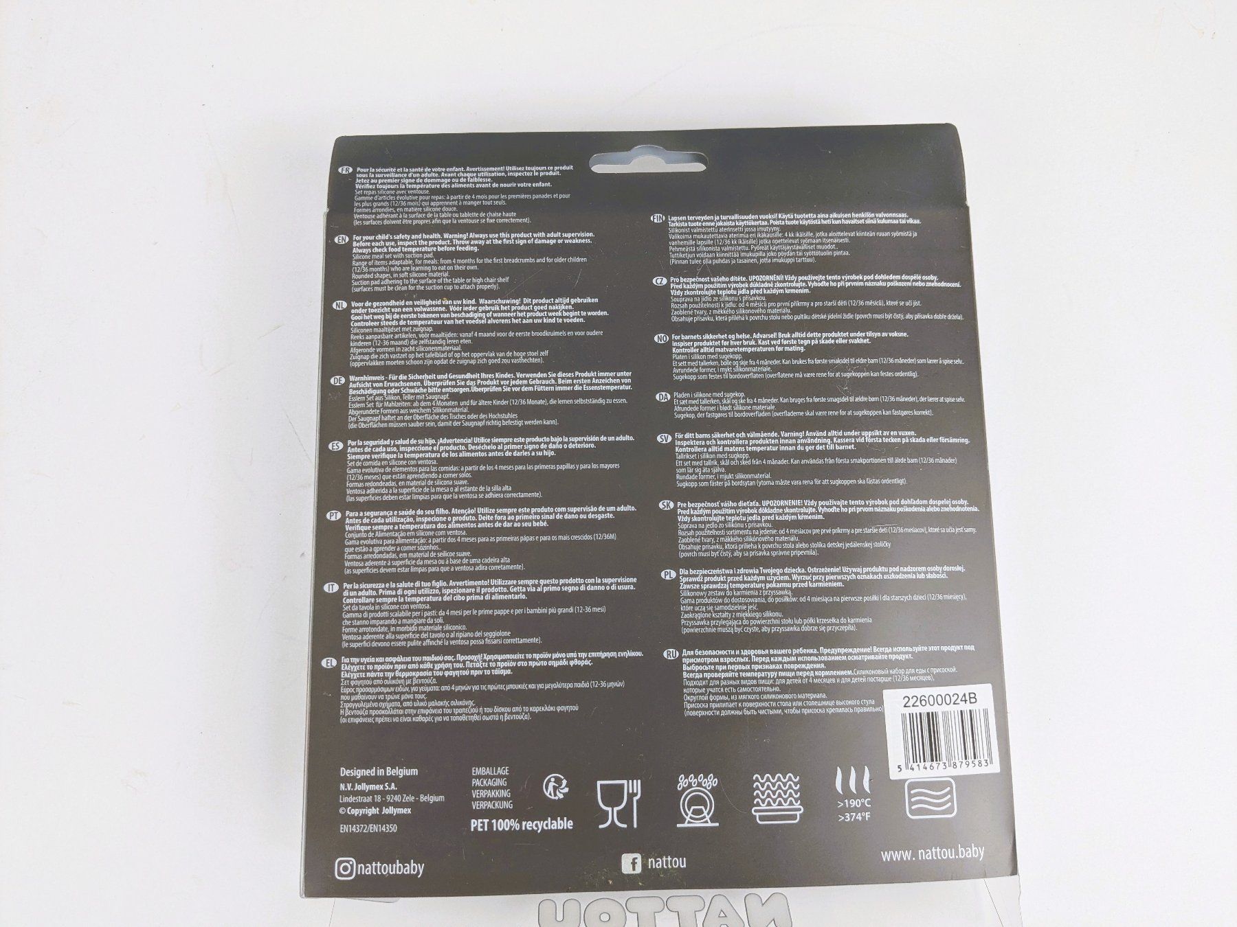 Teller: NATTOU Silicone Plate mit Saugnapf – Neu (gemäss Beschreibung) aus Dintikon von Restwert_Dintikon 4
