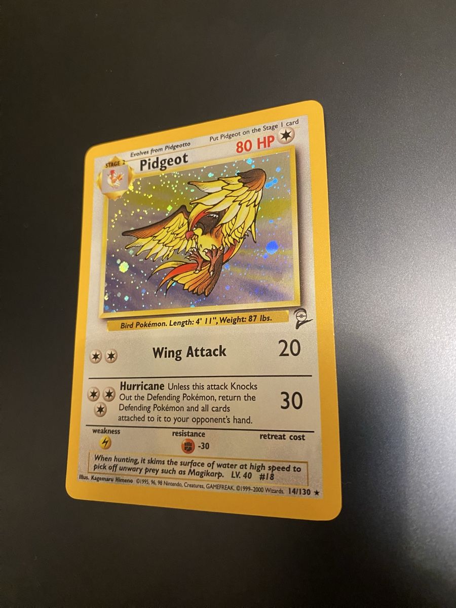 Pokémon Sammelbilder & Trading cards: Pidgeot Holo Base set 2  – Gebraucht aus Zürich von ico_9ych 1