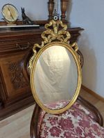 Wandspiegel Schleife gold Barock Kunstharz Eleganter 