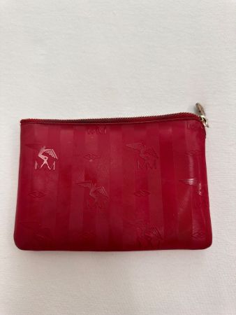 Rotes Mollerus Portemonnaie