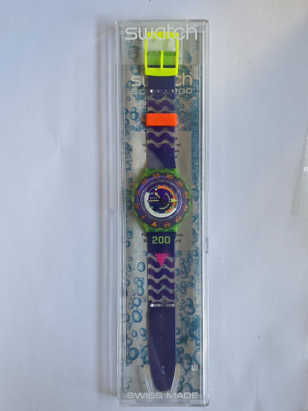 Swatch Montres: Swatch scuba 200 blau Uhr – Neuf avec emballage d'origine à Zürich par ben_mn5h