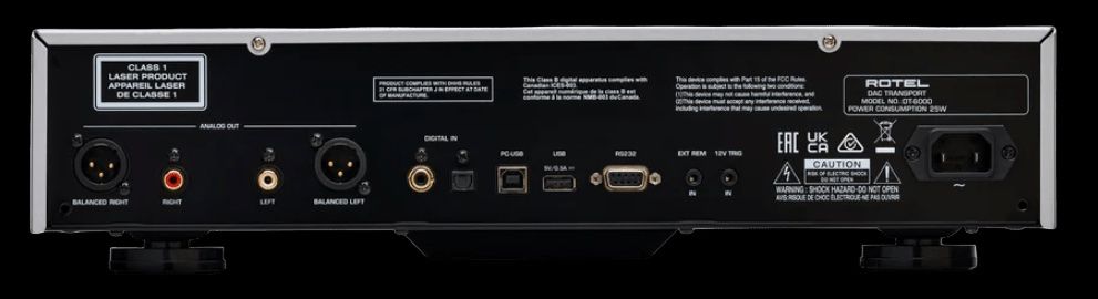 Rotel Sistemi audio & multimediali: Rotel Diamond Series DT-6000 DAC CD Player neue Abholadresse – Usato da Rüti ZH venduto da sulzstede 1