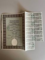Action Imprimeries Paul Dupont 50 Francs 1900-1950. Lot 10 A