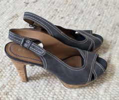 PESARO Damenschuhe Gr. 38 Pumps Korkabsatz