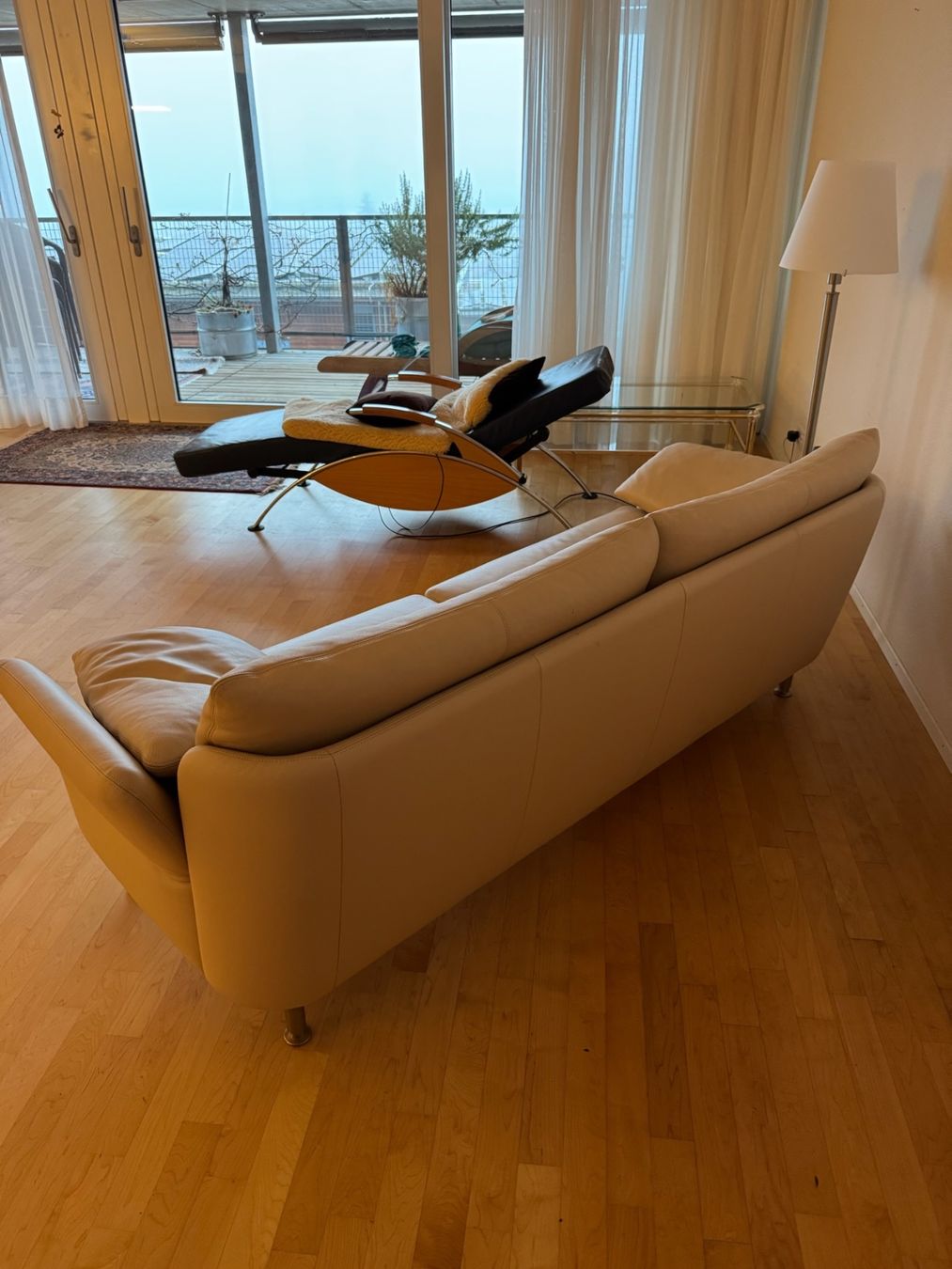 Intertime Divani: Intertime Ledersofa in super Zustand – Usato da Thun venduto da mad_c5mr 2
