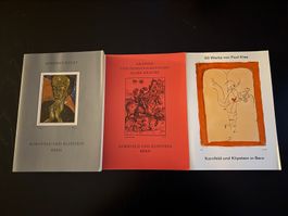 Kornfeld & Klipstein Bern - 3 Kunstbücher zu verkaufen
