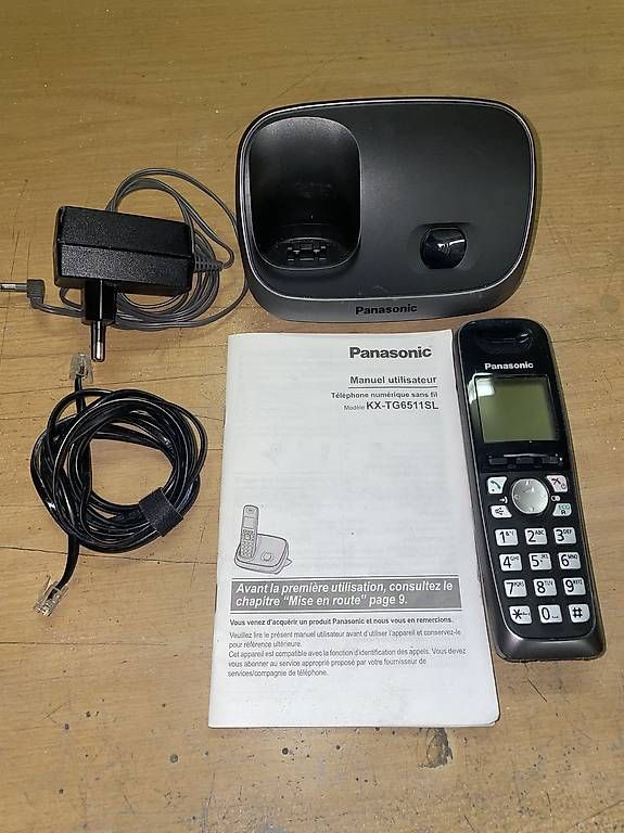 Panasonic Telefoni: Téléphone sans fil pour No fixe PANASONIC – Usato da Neuchâtel venduto da Idea_plus 1