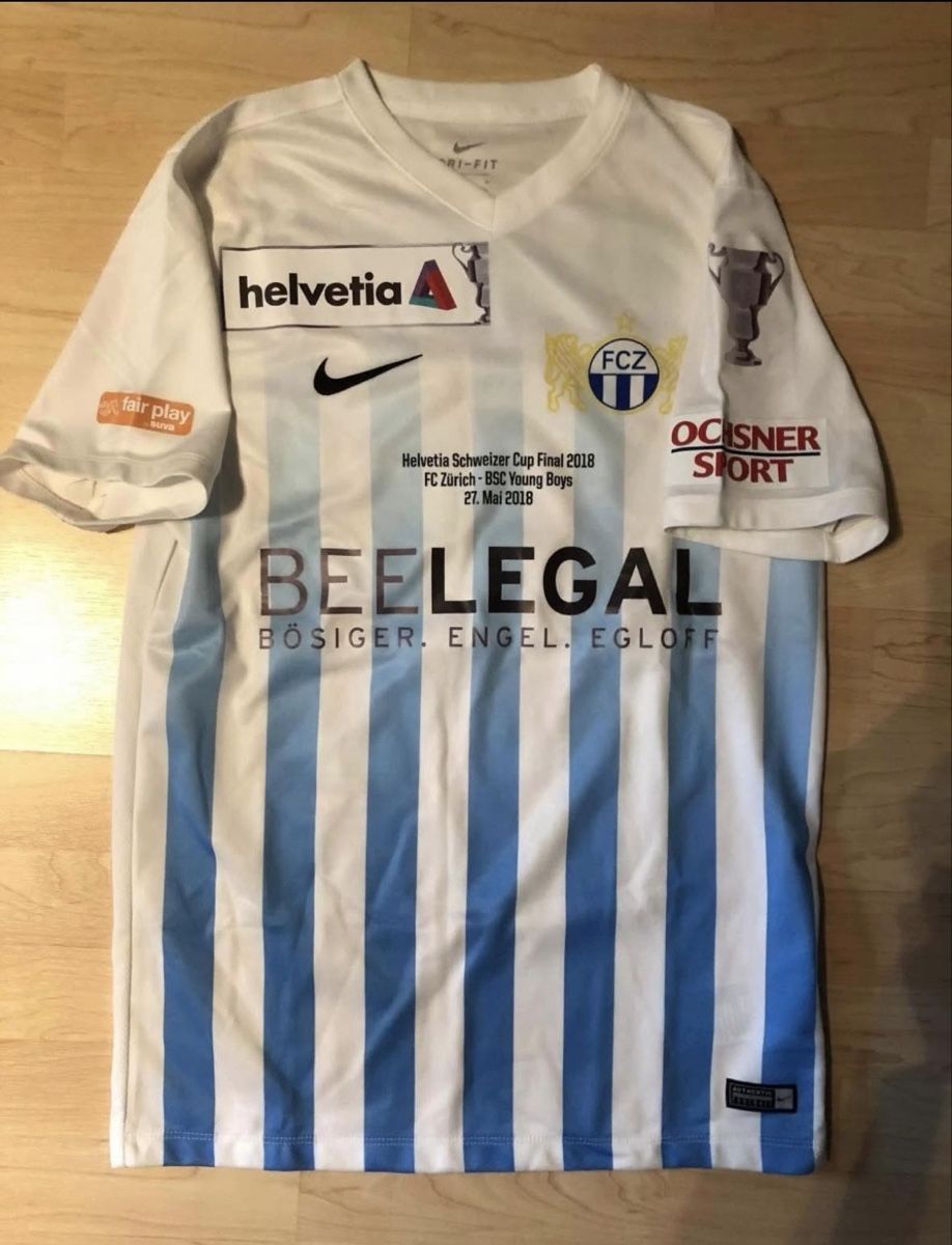 Nike Leibchen & Hosen: FC Zürich Matchworn Cupfinal 2018 – Gebraucht aus Chur von Cdk1