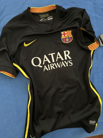 FC BARCELONA MESSI AWAY NIKE FUSSBALL TRIKOT 13/14 INIESTA