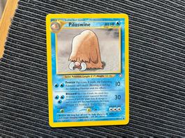Pokemon Piloswine Non Holo Neo Genesis