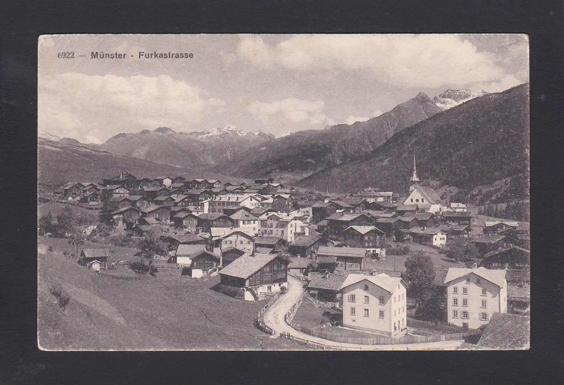 Cartoline postali: MÜNSTER - Furkastrasse – Usato da Reiden venduto da cinfis