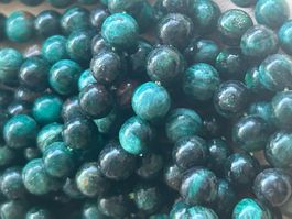 Strang echte Emerald beads 6 mm
