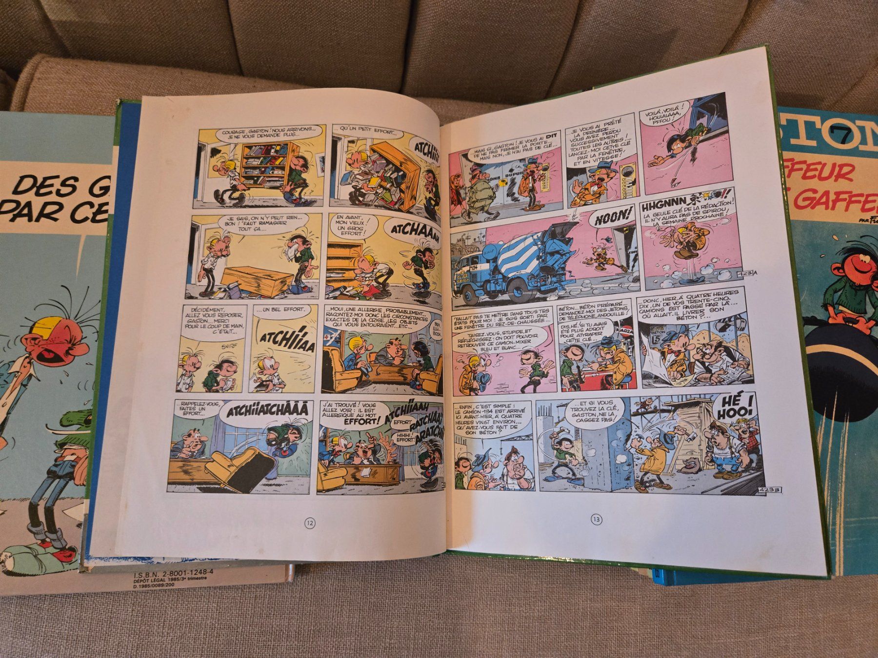 Comics: Gaston - Lot de 12 BD – Gebraucht aus Crémines von Blakedrake 5