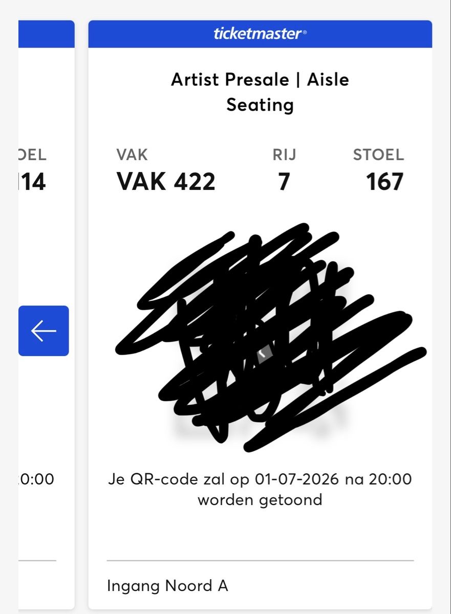 Biglietti: Bruno Mars Tickets Amsterdam – Nuovo (secondo la descrizione) da Gebenstorf venduto da noe_p6vw 1