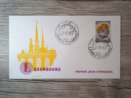 TR47 Enveloppe + Timbre Luxembourg 1967