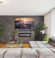 TV + Halterung + Sound system