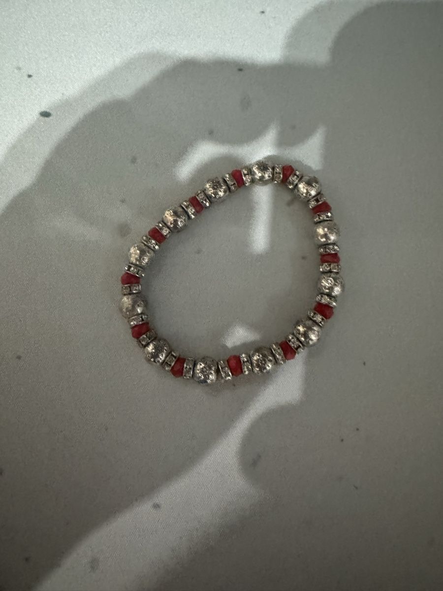 Bracciali & Braccialetti: Bracciale con perline rosse e argento - Nuovo look! – Usato da Viganello venduto da BlackPanda0003