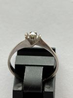 Ring Weissgold / Diamant 14 Karat