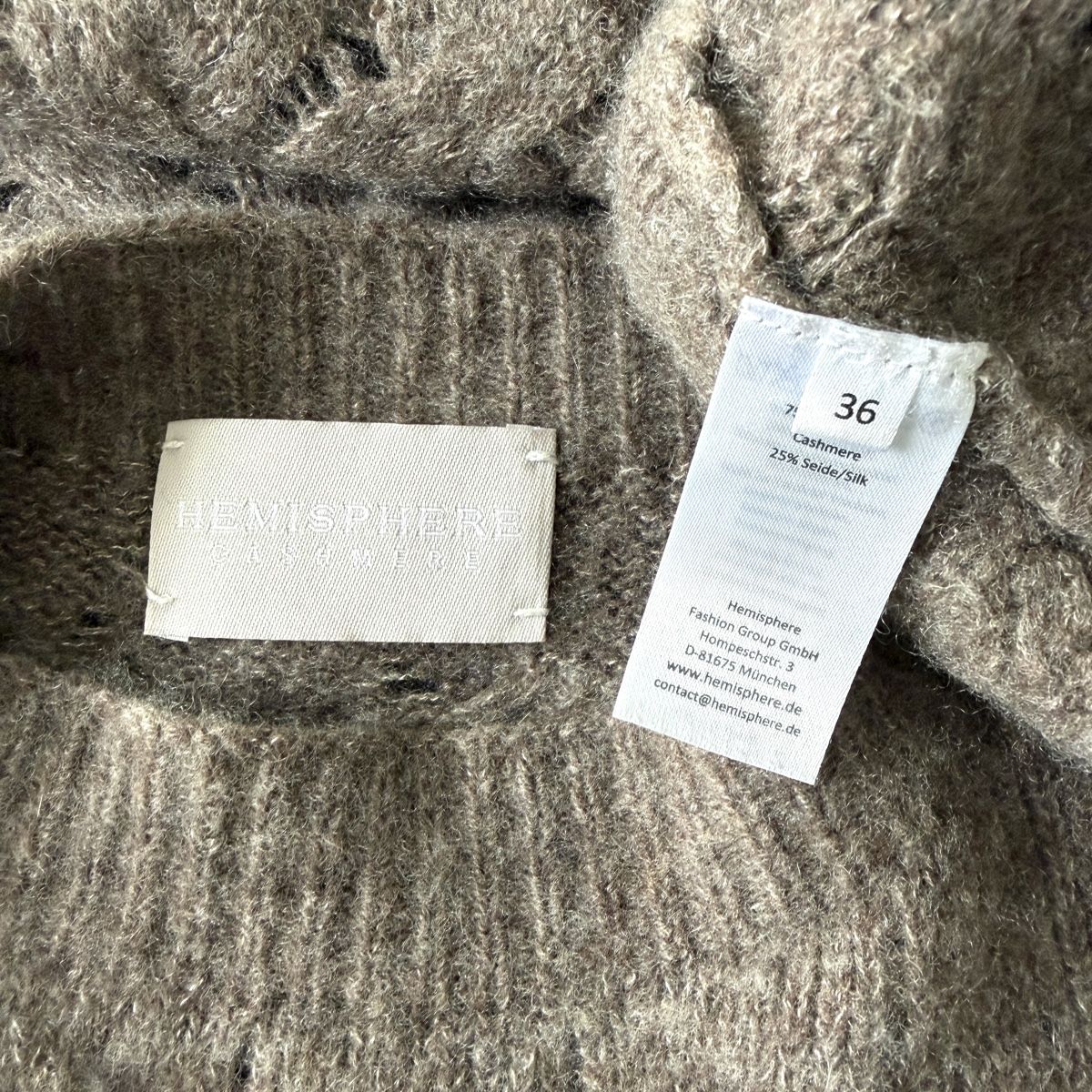 Hemisphere Maglioni & Felpe: HEMISPHERE Cashmere & Silk Pullover – Nuovo (secondo la descrizione) da Emmen venduto da Colette-Juliette 7