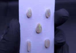 🔥 3.22ct Lightning Ridge Opal Lot – Multi Fire 5Stk