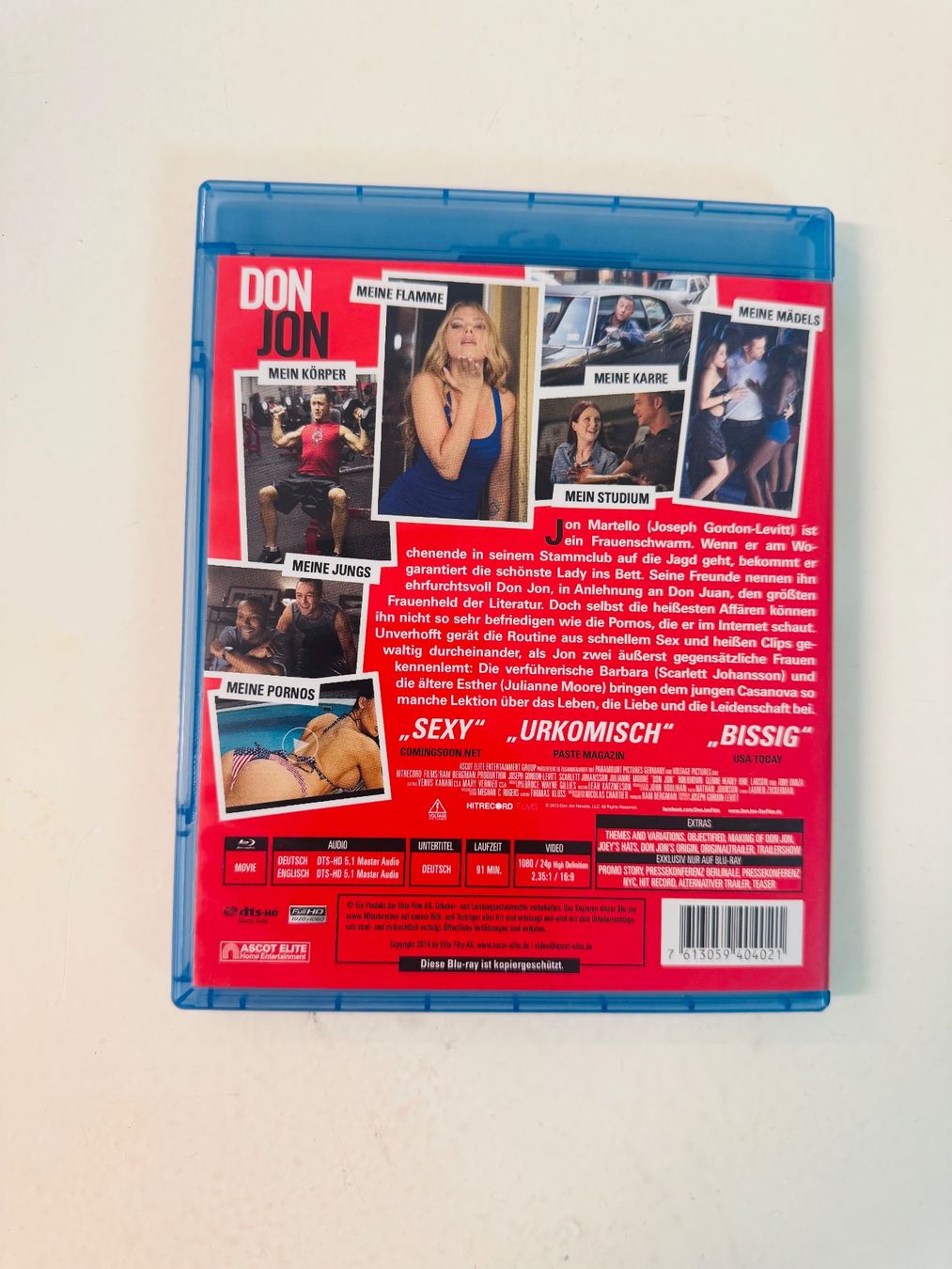 Tous les DVDs: DON JON. (BLU-RAY) – D'occasion à Basel par san_2qlq 1