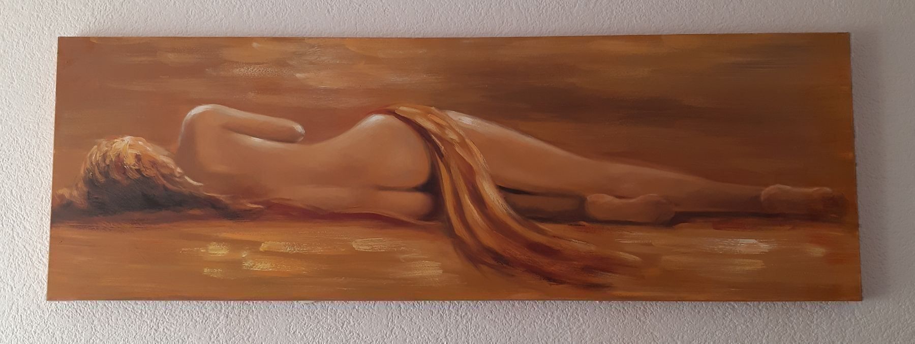 Tableaux: Original Öl Gemälde auf Platte – Neuf (Voir description) à Buchs SG par nefi022