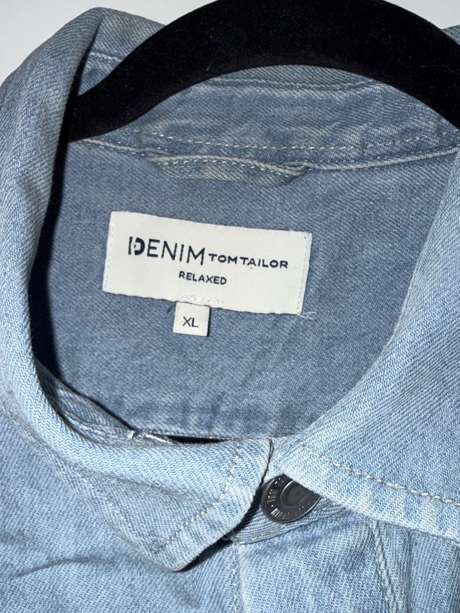 Tom Tailor Hemden: Hellblaue Jeanshemdjacke XL – Gebraucht aus Schlieren von kle_dis 1