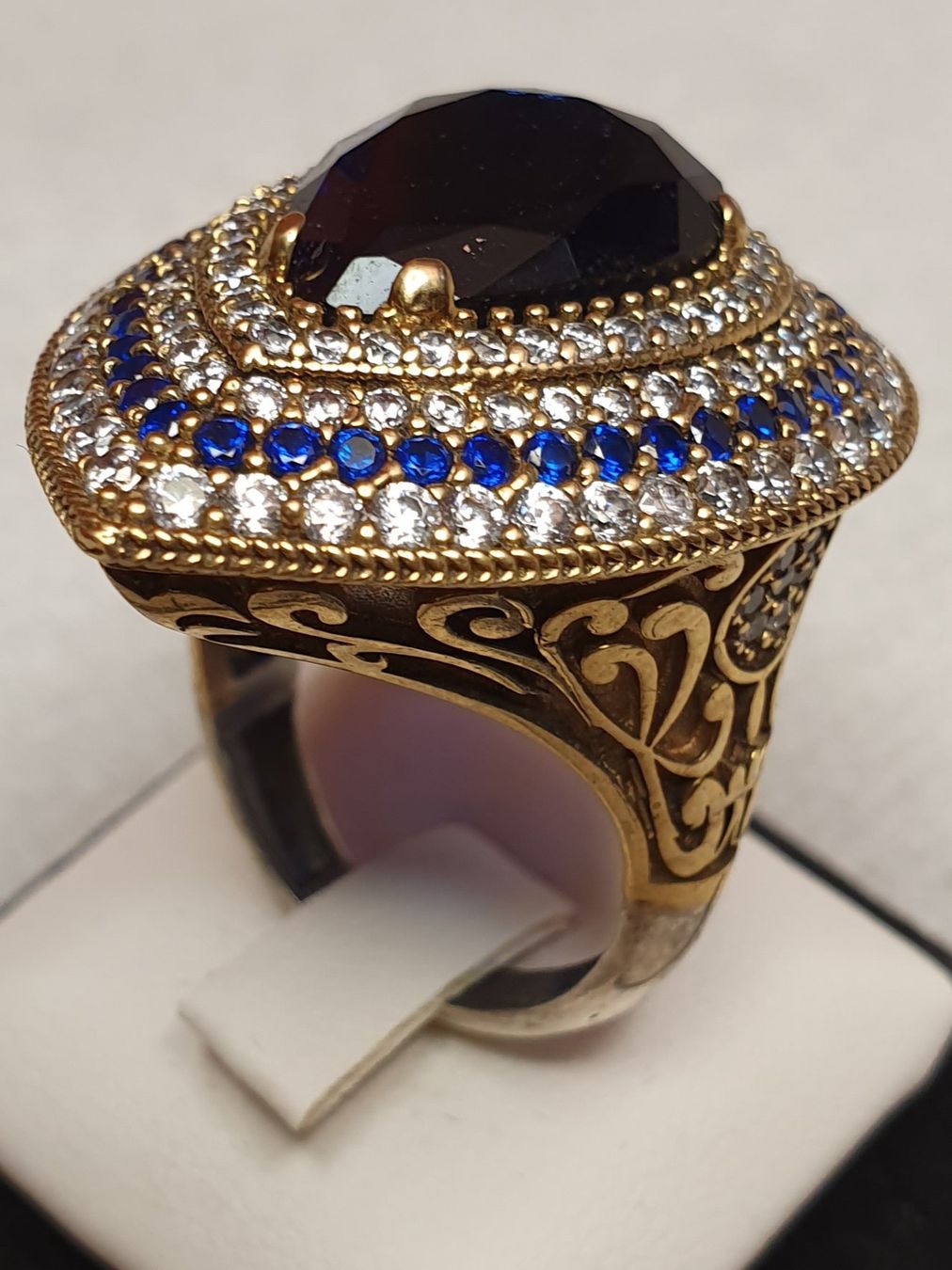 Anelli: Vintage Ring Silber 925 Grösse 59 – Nuovo (secondo la descrizione) da Zürich venduto da Bieter04 4