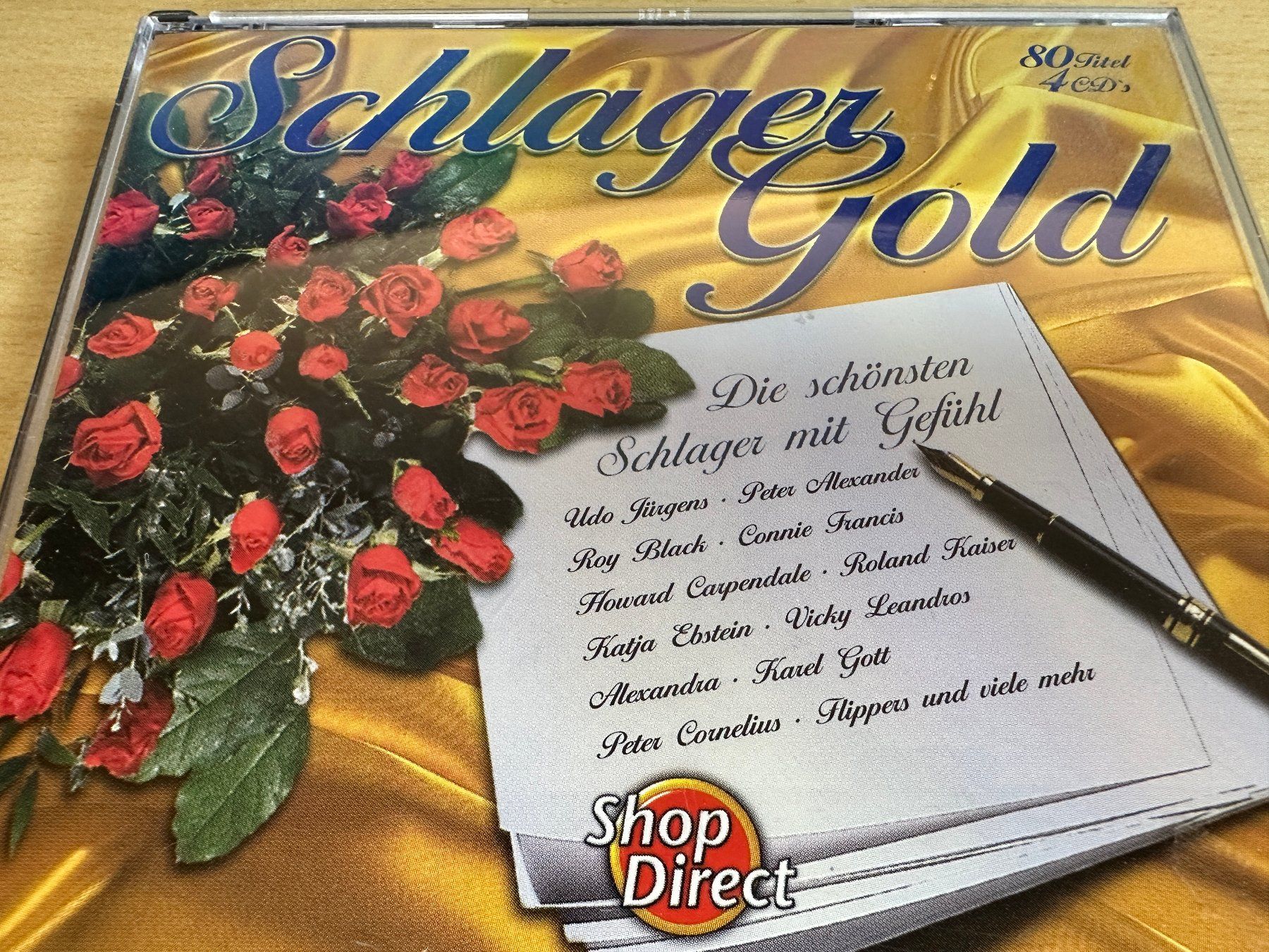 CD: Various – Schlager Gold - 4 CD – Usato da Rikon im Tösstal venduto da Alpenmutz