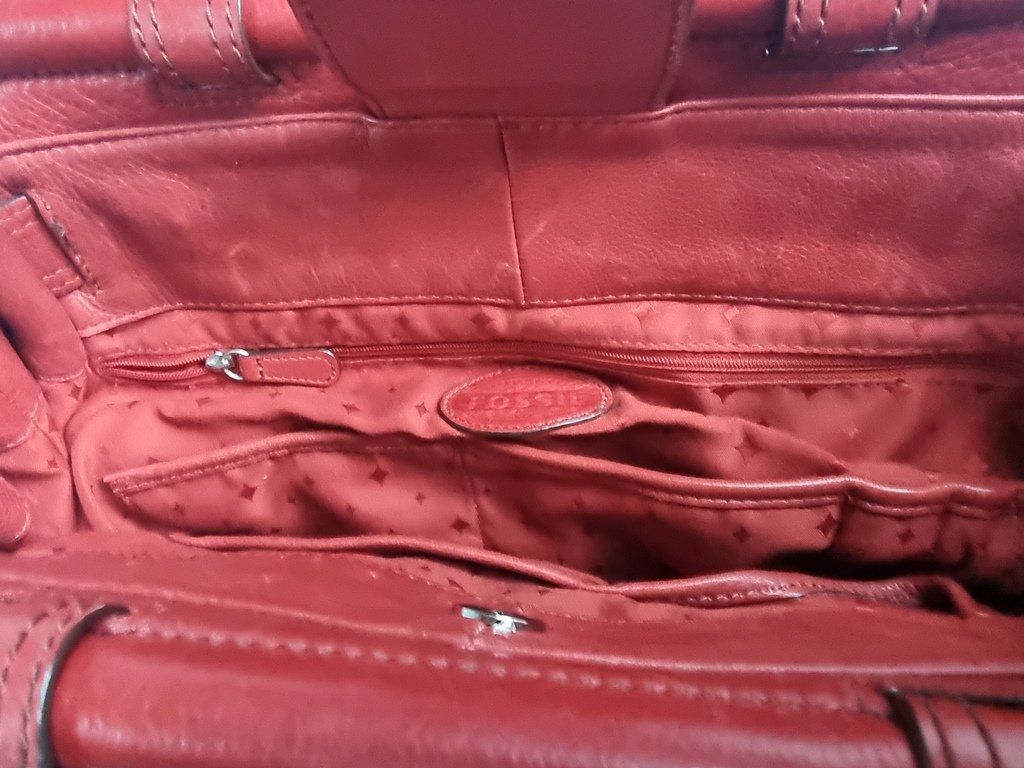 Fossil Borse da donna: FOSSIL HANDTASCHE LEDER  NEU - rot – Nuovo (secondo la descrizione) da Basel venduto da Mamaree 3