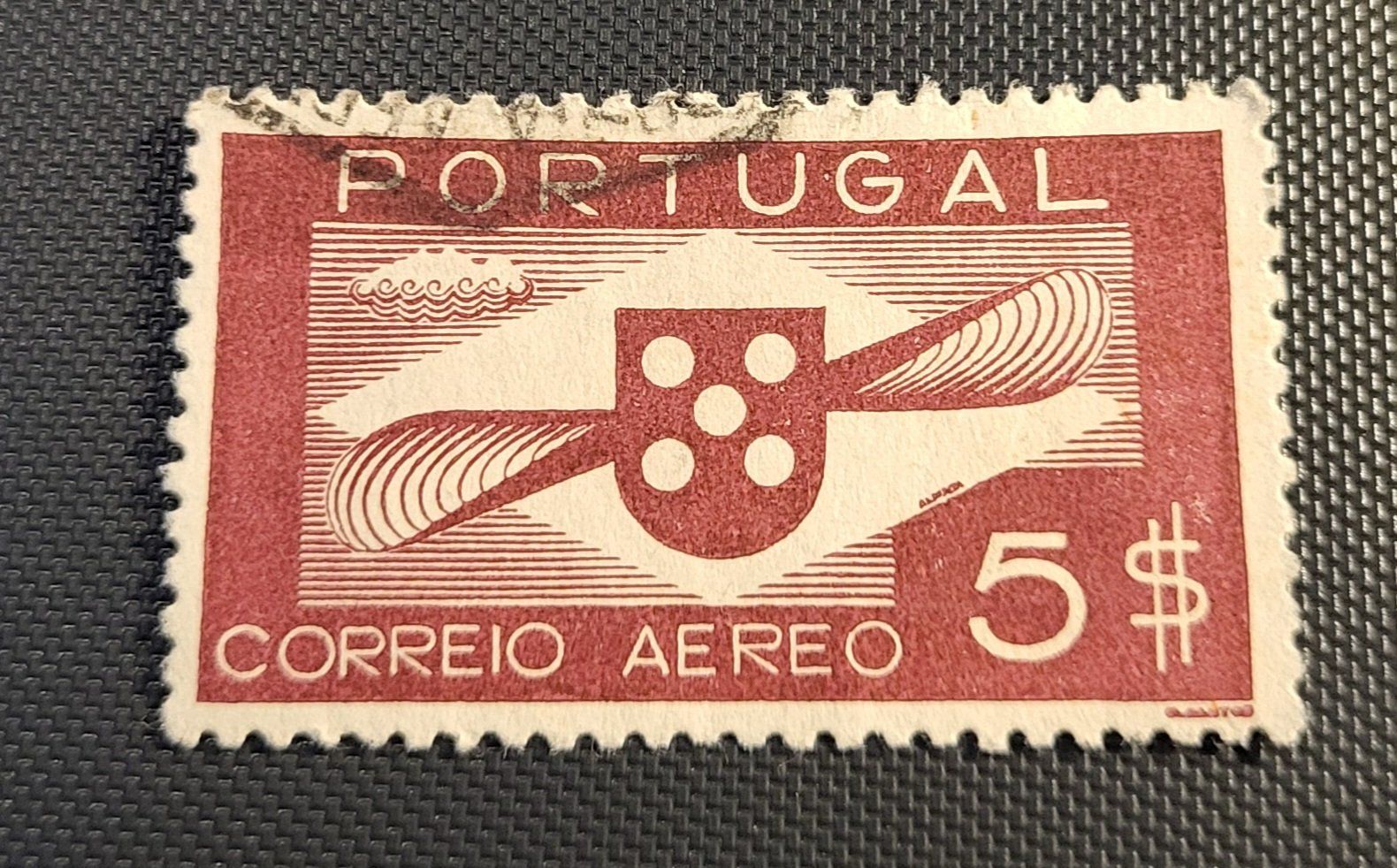 Tutti i francobolli: Portugal 1936 Flugpost briefmarke – Usato da St Gallen venduto da Stampsalshobby