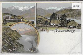 Gruss vom St. Beatenberg - Litho*