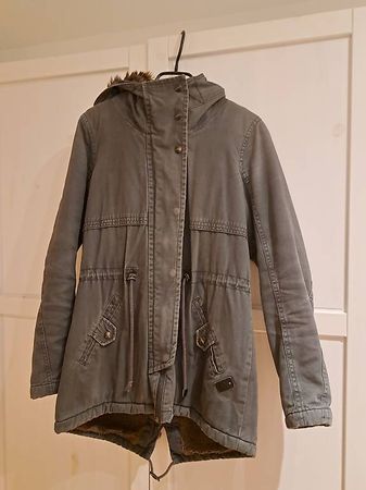 Graue Übergangsjacke in Grösse S von Only
