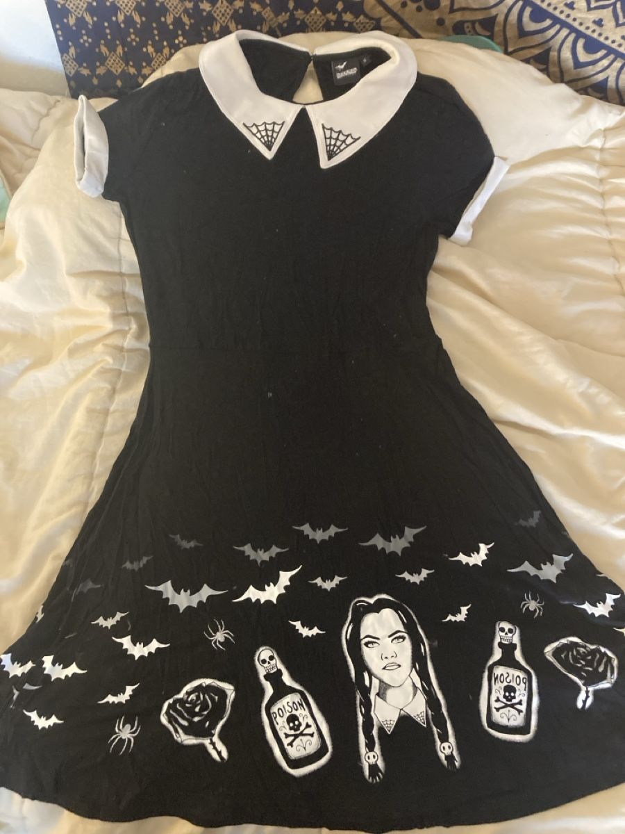 Vestiti: Kleid von Banned Wednesday Schwarz – Usato da Birsfelden venduto da Soulseeker