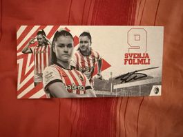 Svenja Fölmli handsignierte AK