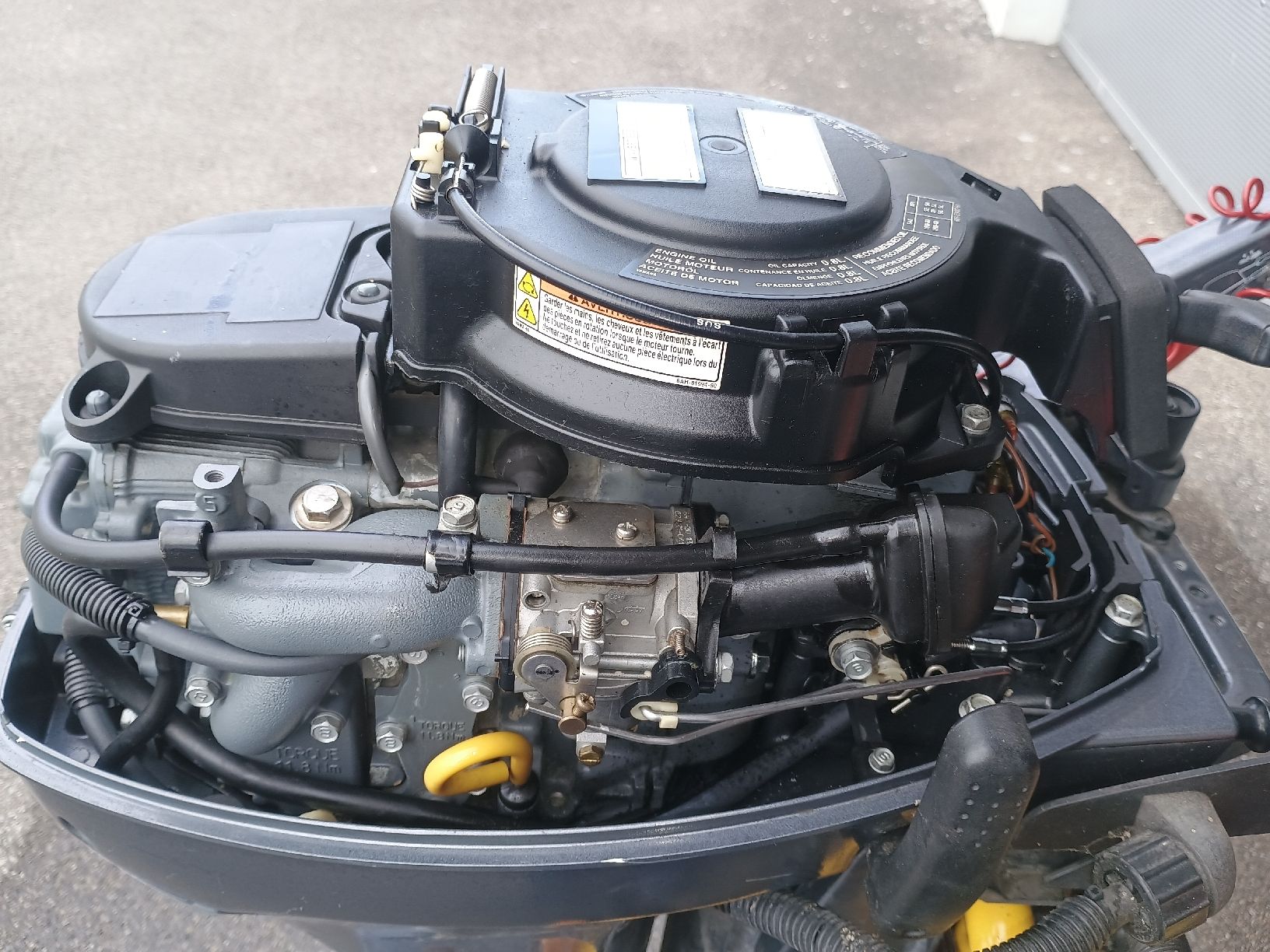 Yamaha Motoren: Yamaha Aussenboarder 6PS mit Bodenseezulassung  – Gebraucht aus Amriswil von Camptec 4