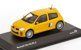 Renault Clio II V6 24V Phase II 2002-2005 gelb met.     1:43